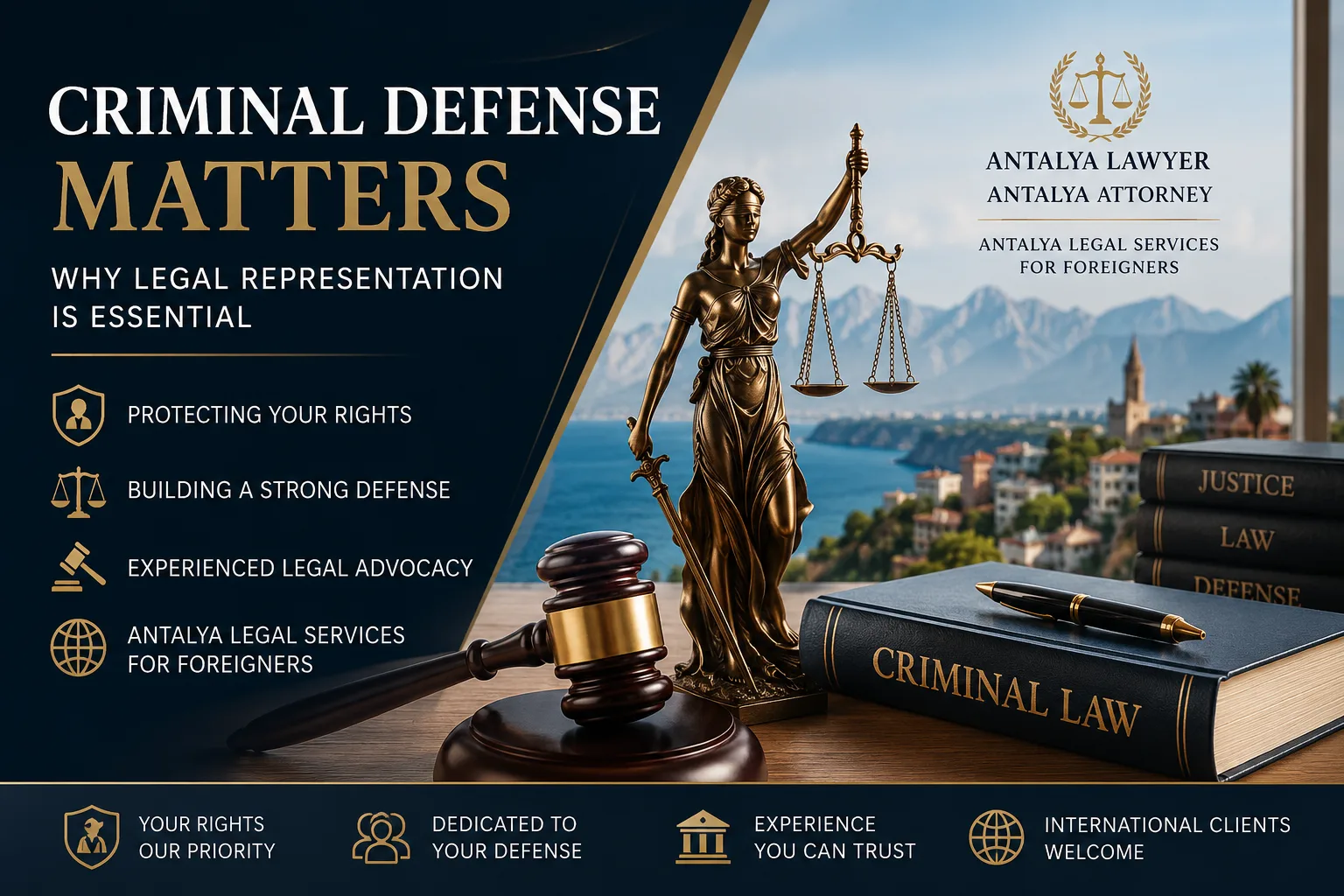 Criminal Defense Lawyer in Antalya