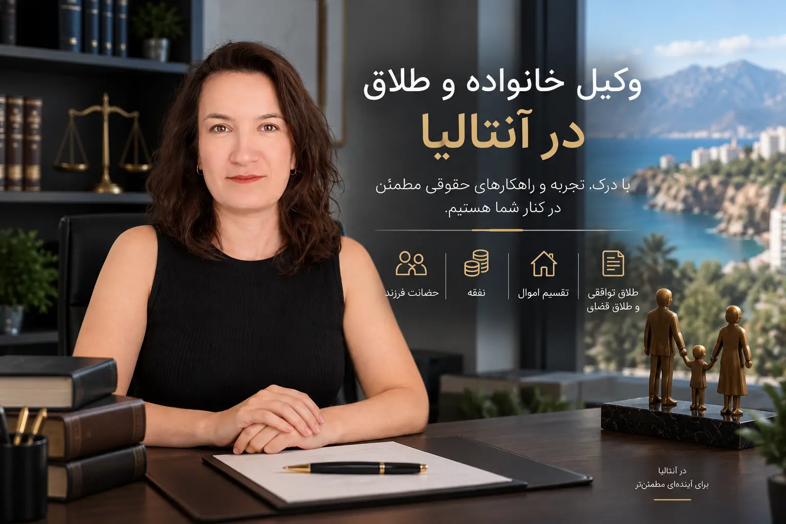 معرفی خدمات خانواده و طلاق جنت کسیجی چتین‌باش در آنتالیا